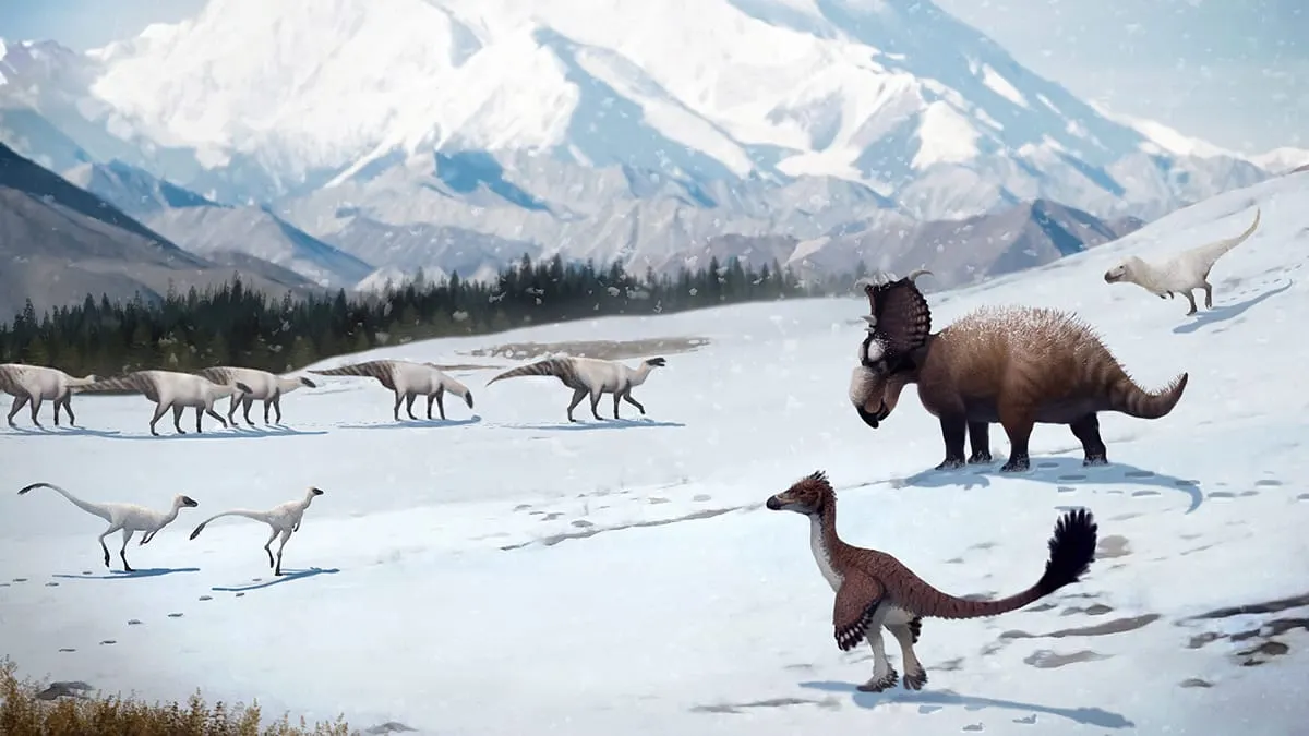 No Dino Life in a Cool Climate