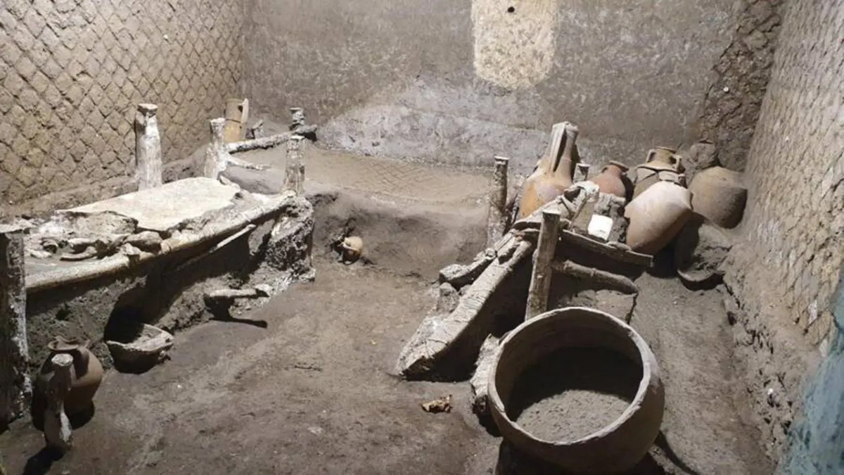 Remarkable ‘Slave Room’ Find in Pompeii