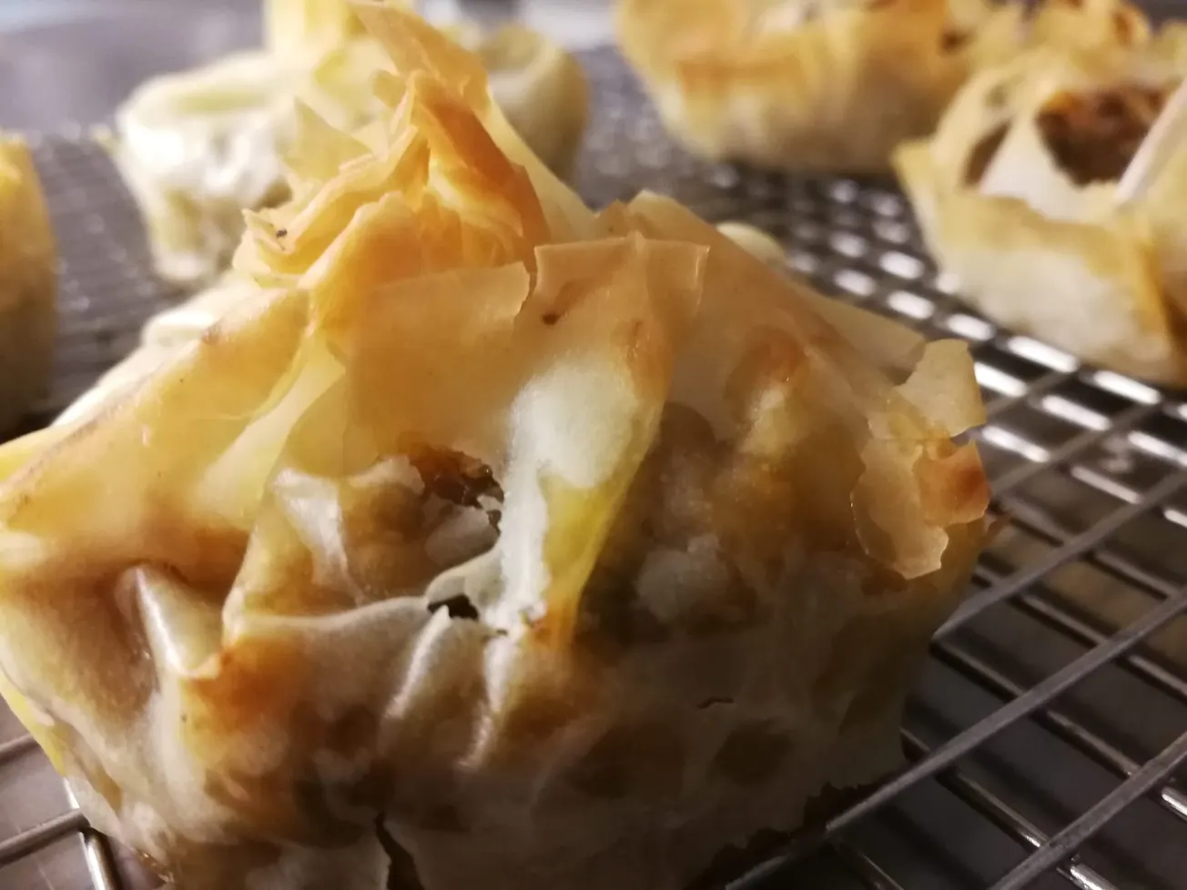 The BFD Food Column: “Egyptian” Meat-Filled Phyllo Packages