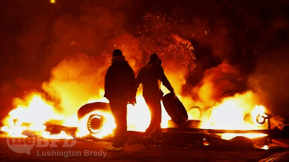 A Book Burns, Cities Burn