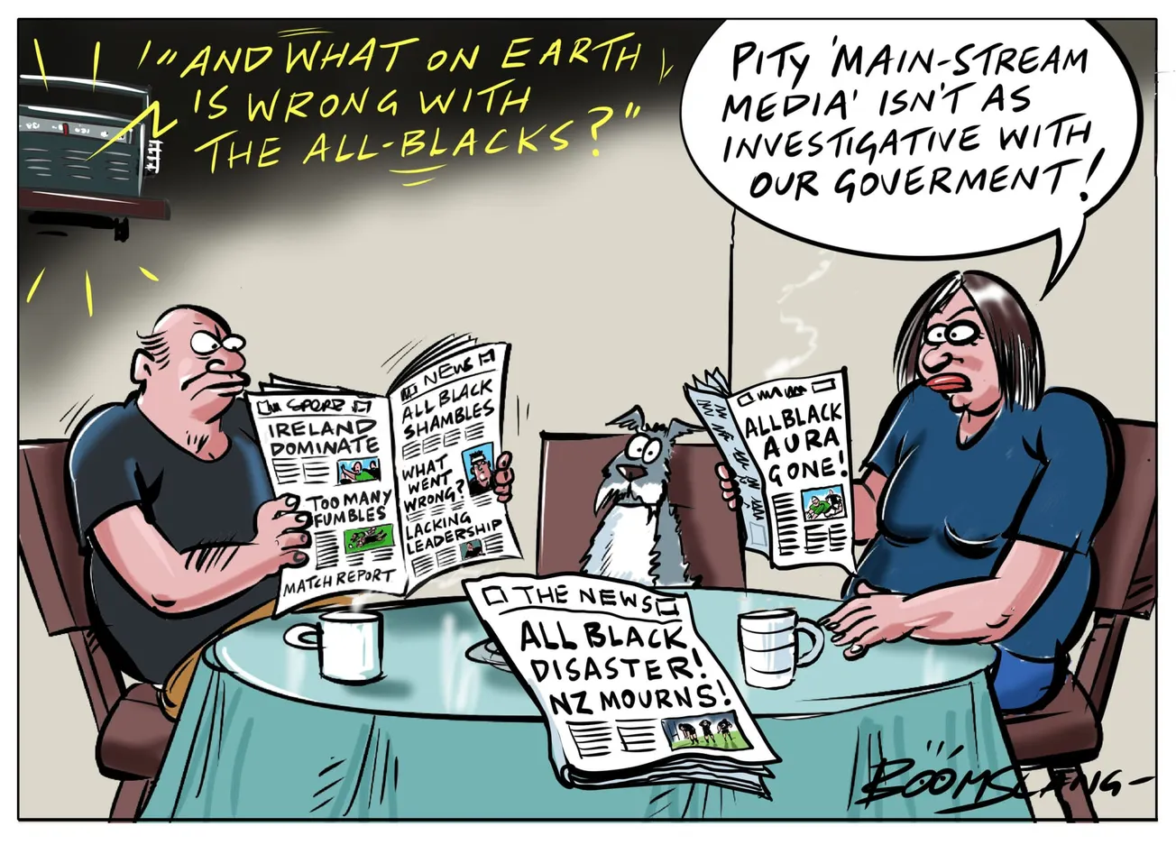 Outlook for NZ All Black