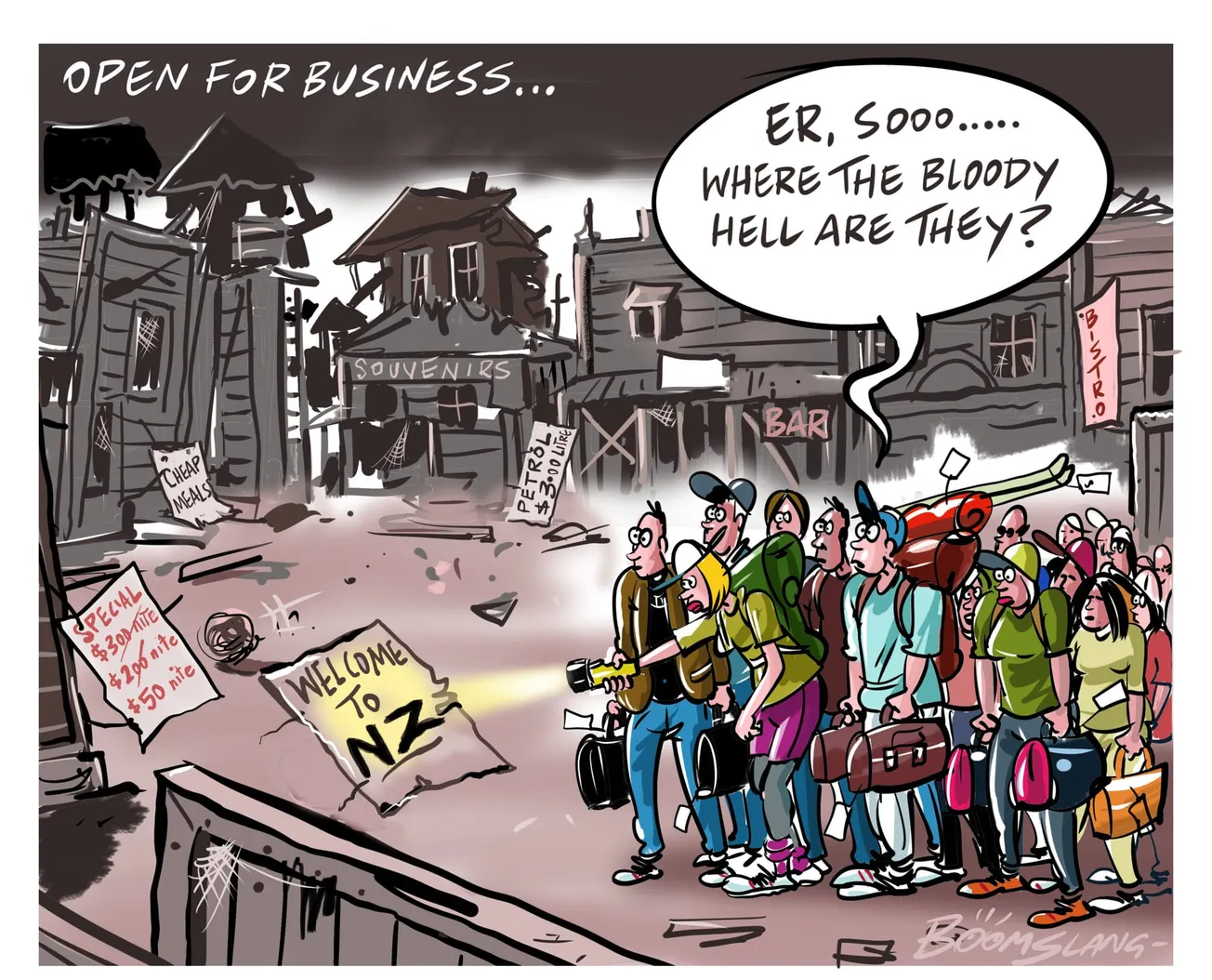 Govt Website Tells Tourists Not to Book