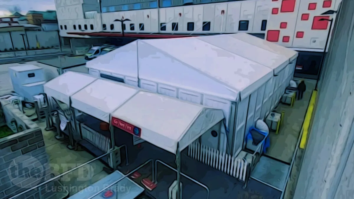 Standing with Dan – In a Tent in the Rain