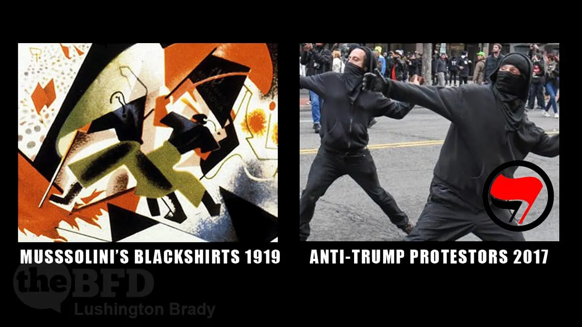 Blind to Their Own Blackshirts