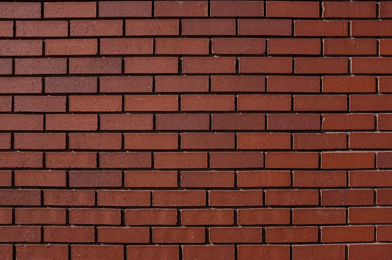 red bricks wall