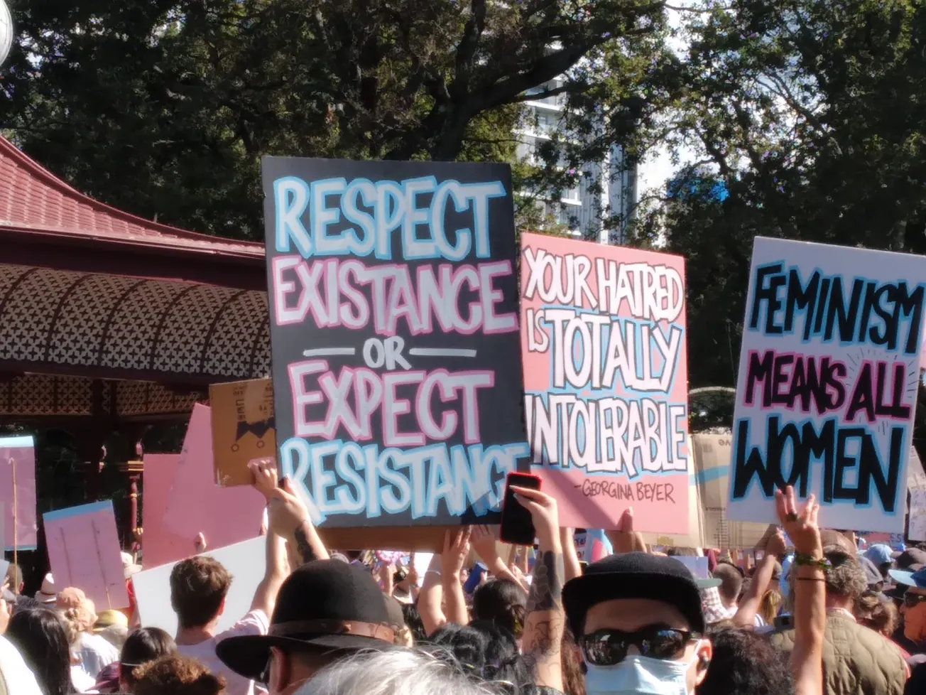 Trans-Rights Mobs Not Just Sexually Confused