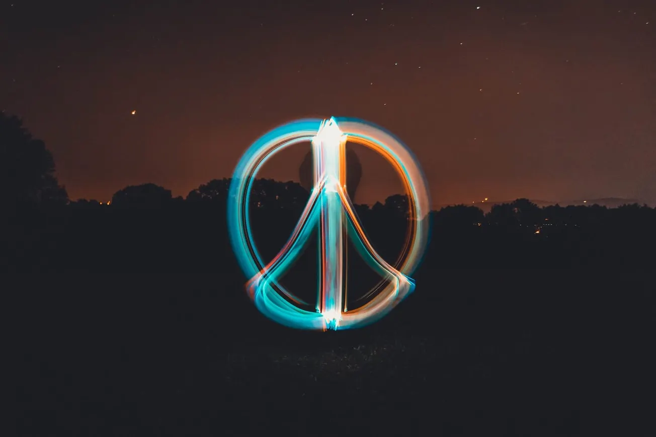 long exposure photography of trees