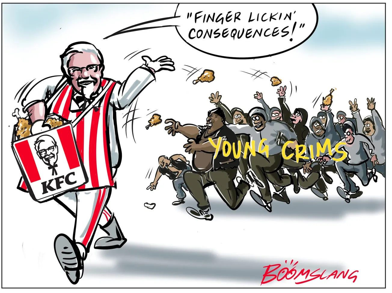 Real Consequences Instead of Fast Food