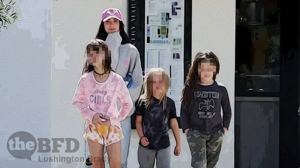 Celebrity Pimps Her Kids for Clout