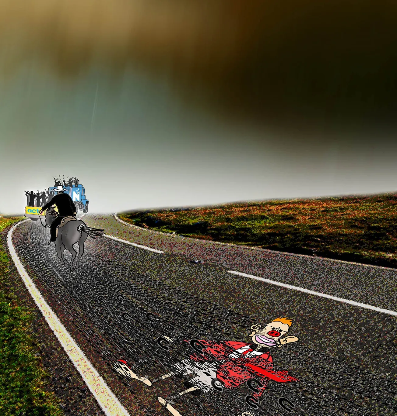 Get Rid of Our Caretaker PM