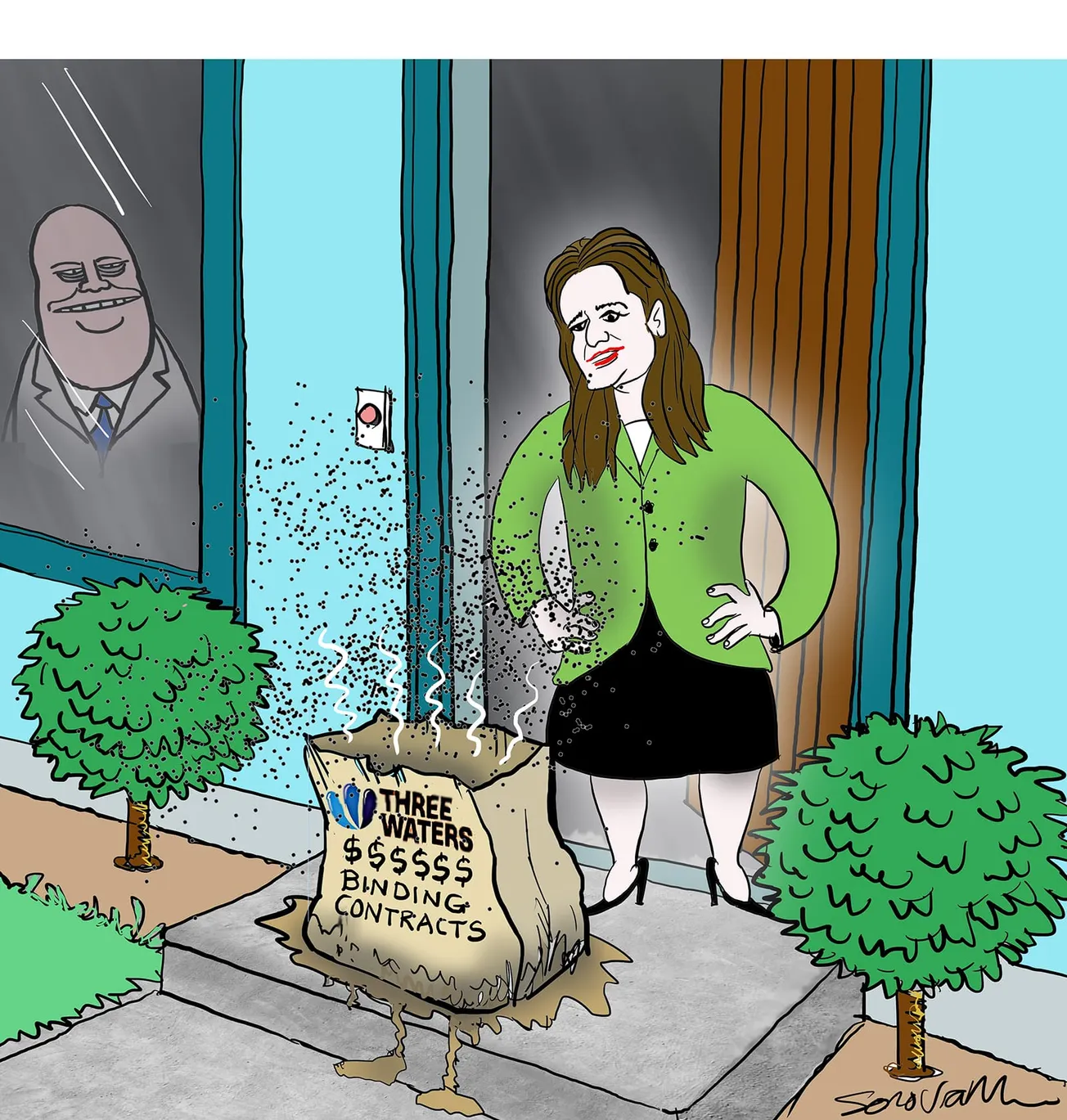 ‘Hole’ and ‘Sausage’ Fit the Bill