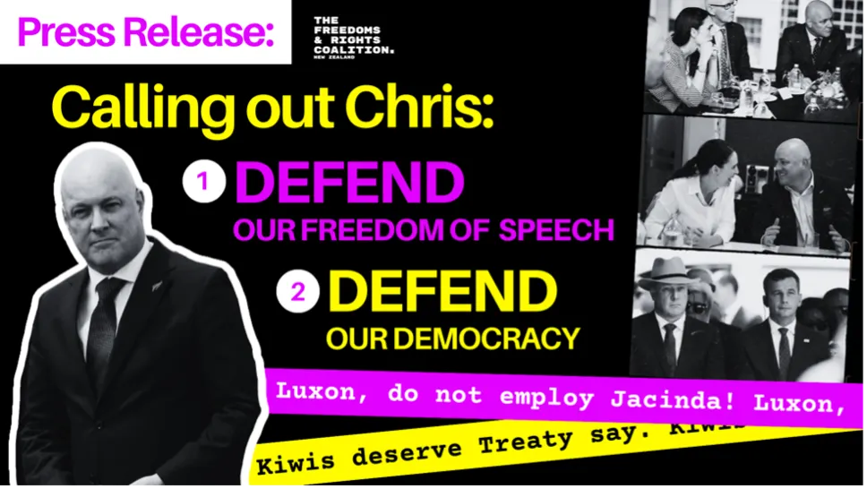 How Dare Luxon Invite Ardern Back!