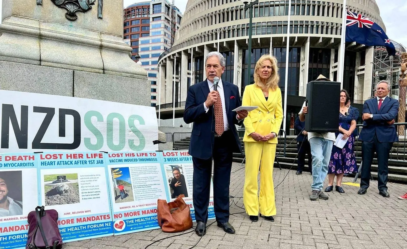 Winston Peters Accepts NZDSOS’s COVID Letter