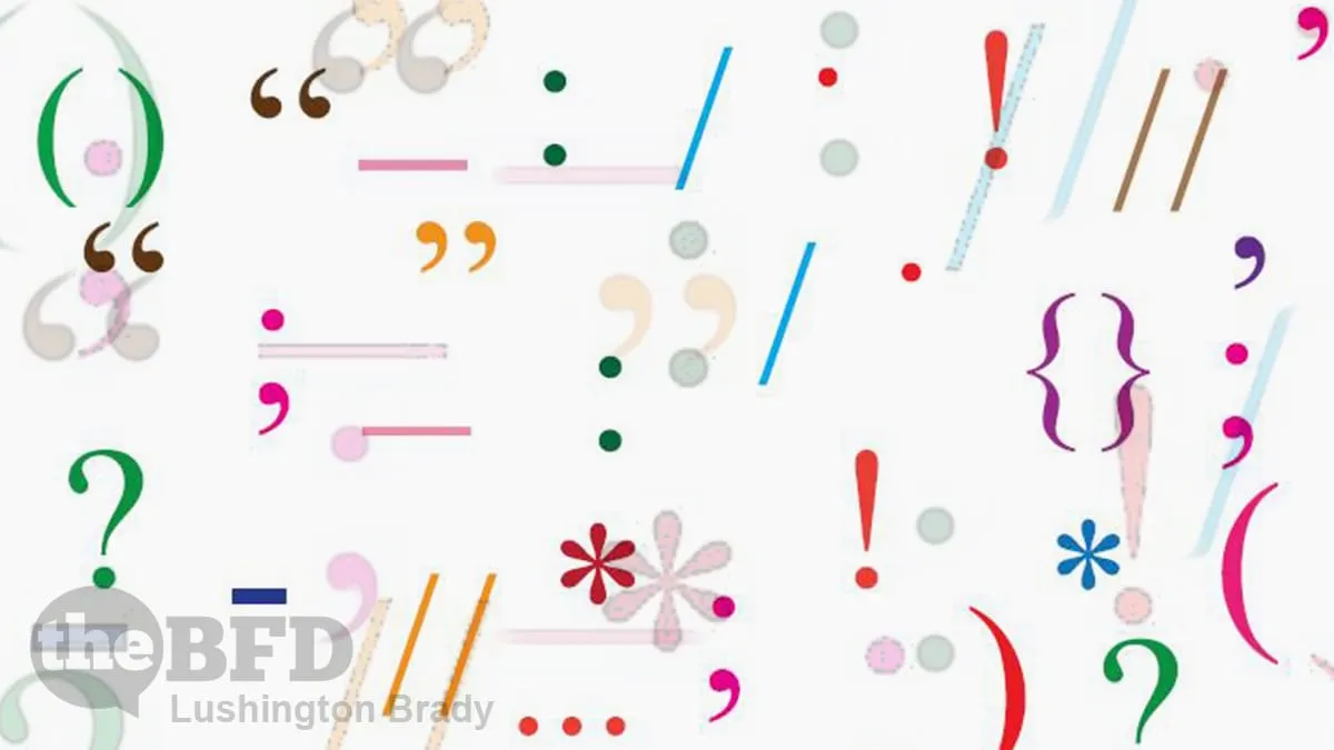 Full Stop, Comma, Comma, Full Stop