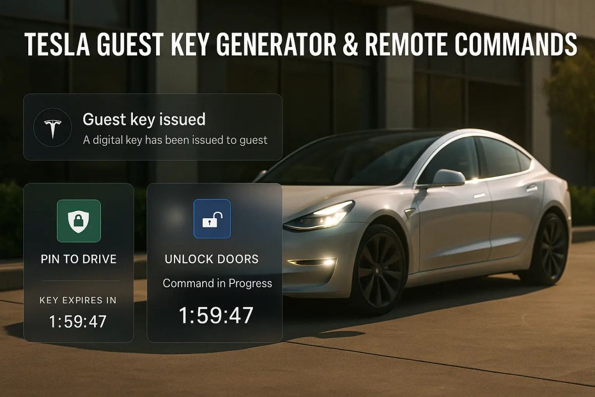 Tesla Guest Key Generator Kill Switch and Remote Commands: Simplify Access and Control for Your Rental Fleet