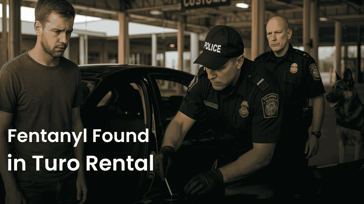 Fentanyl Found in Turo Rental: A Wake-Up Call for Hosts Who Skip Inspections