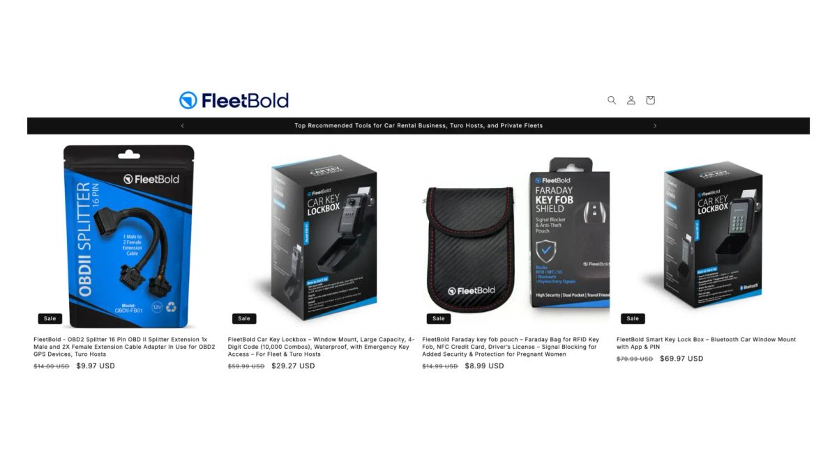 FleetBold Products: Essential Tools for Turo Hosts and Fleet Operators