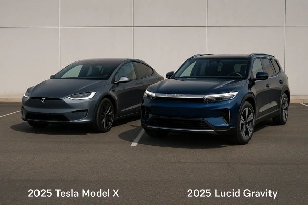 2025 Tesla Model X vs 2025 Lucid Gravity