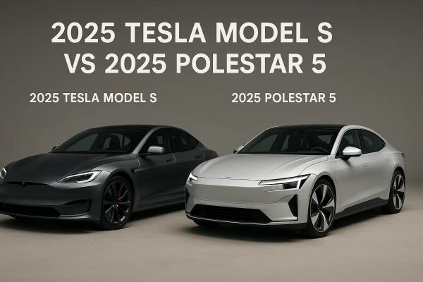 2025 Tesla Model S vs 2025 Polestar 5