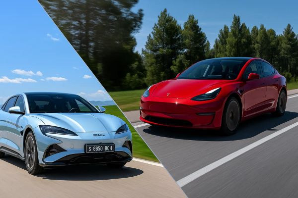 2025 Tesla Model 3 vs 2025 BYD Seal: