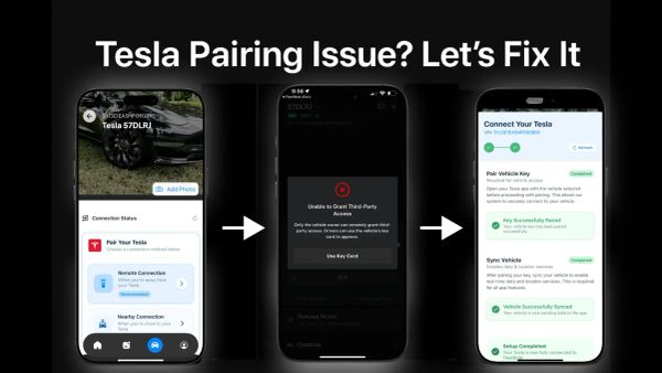 Tesla Pairing Issue? Lets Fix it