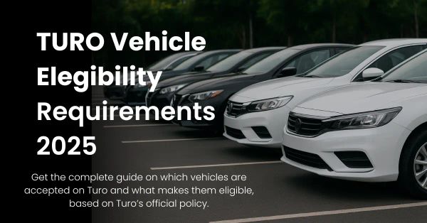 Turo Vehicle Eligibility Requirements 2025
