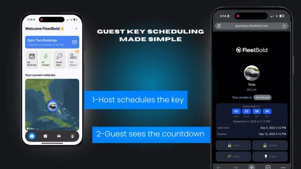 FleetBold Tesla Guest Key: The Easiest Way to Share Your Tesla