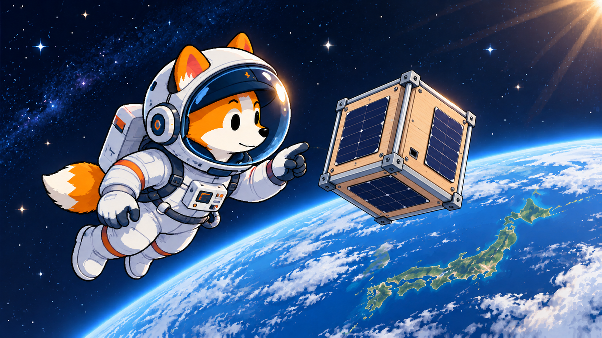 Why would anyone build a satellite out of wood?