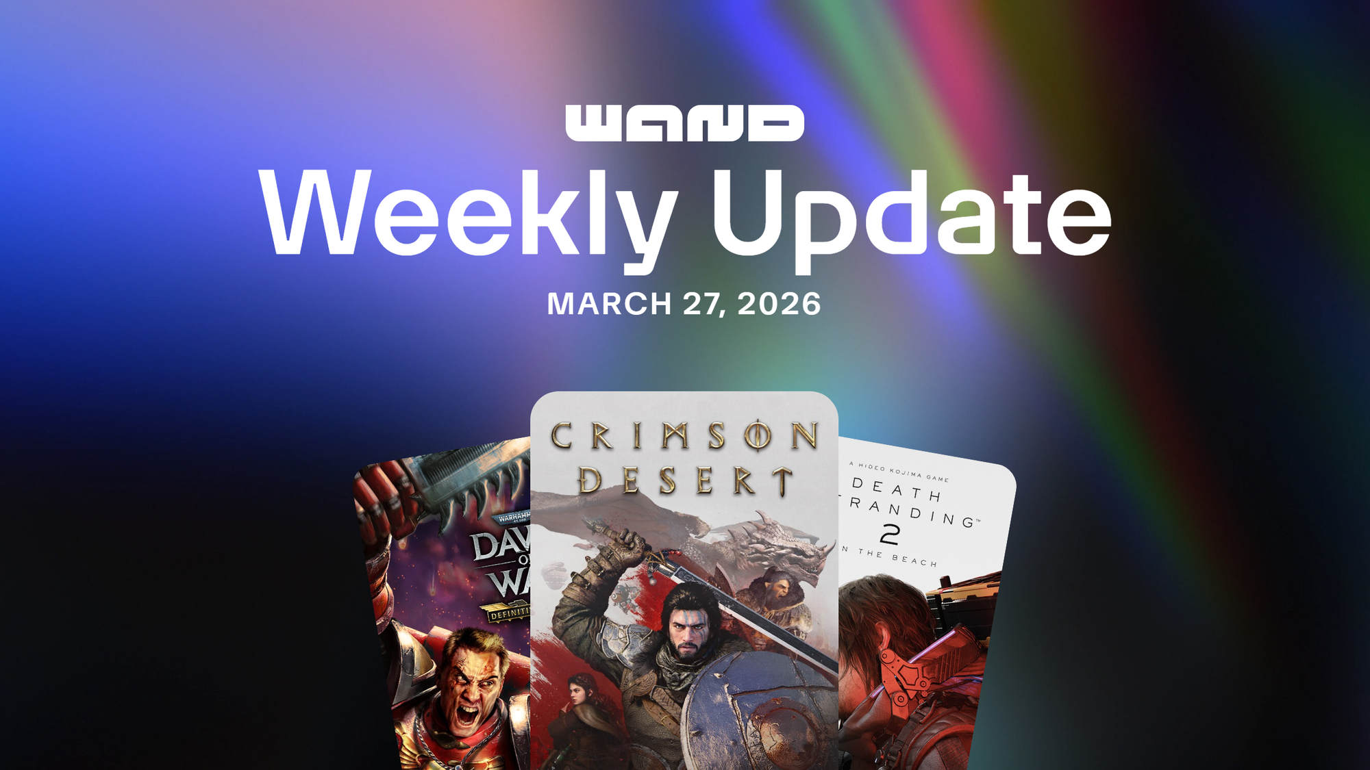 Weekly Update - Mar 27th, 2026