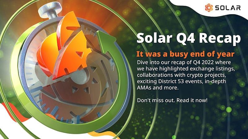 Solar Q4 Recap