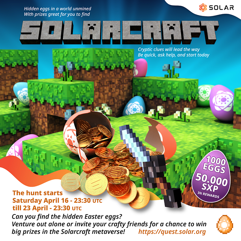 Join the Solarcraft Easter Egg Hunt!