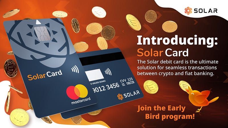 Introducing Solar Card!
