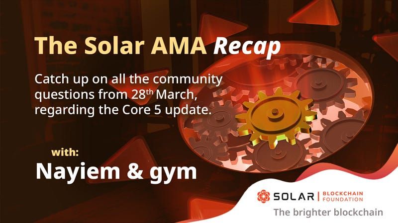 Unveiling the Future of Solar: AMA with the Lead Core Developer