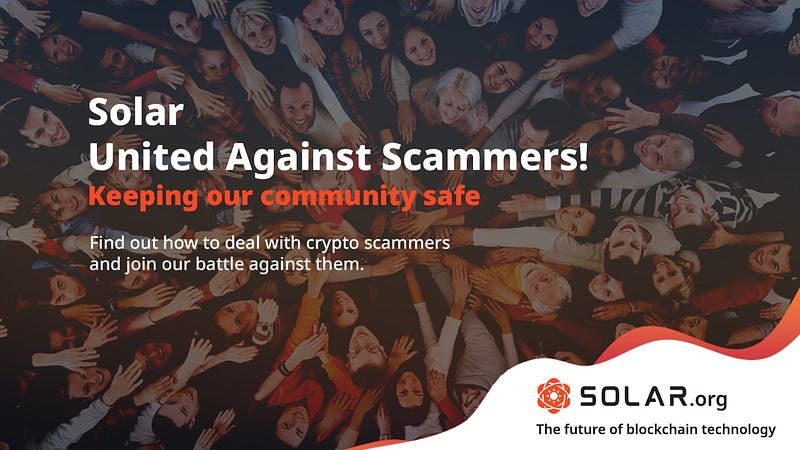 Solar - United Against Scammers!