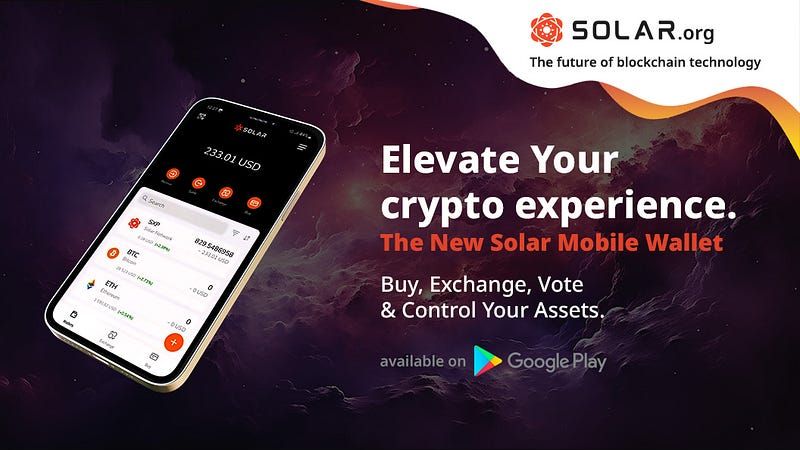 Solar Mobile Wallet Update!
