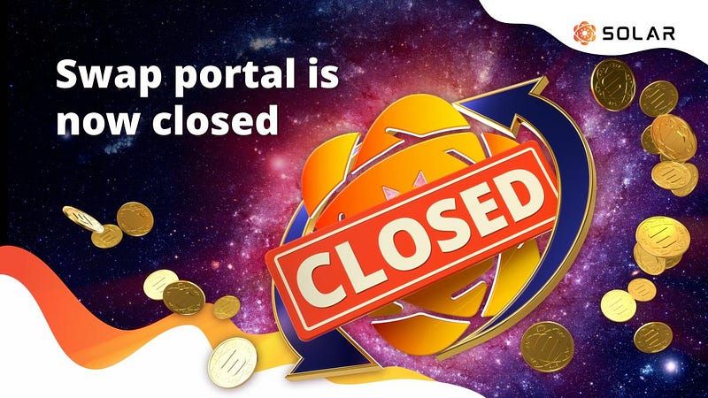 Swap Portal Officially Closed