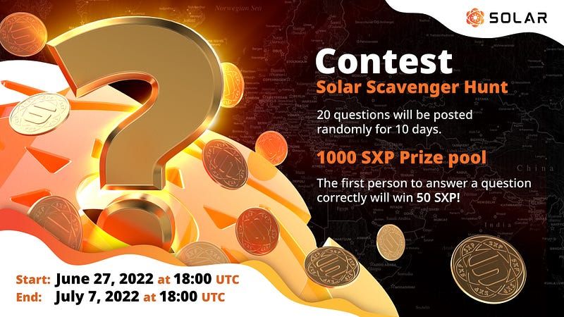 Solar Scavenger Hunt (Round 1)