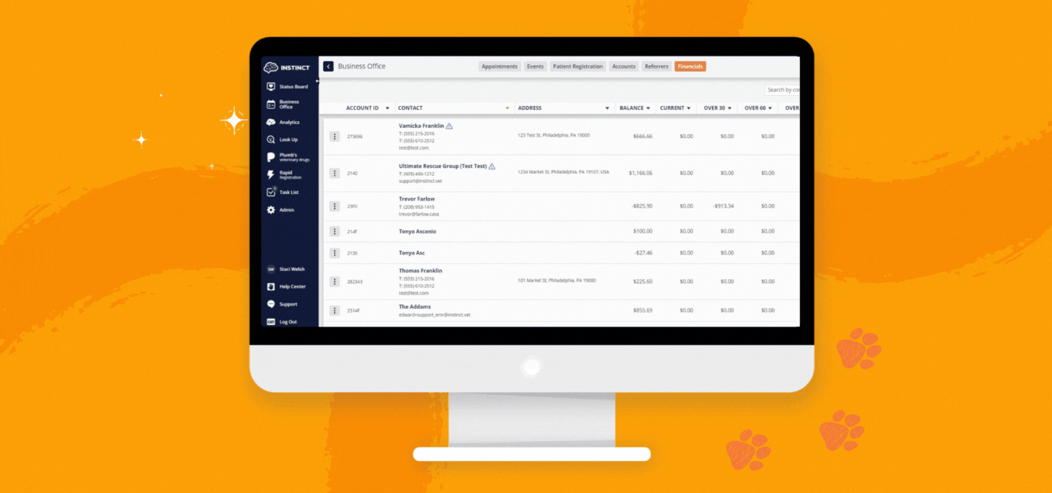 Top Instinct Features for Veterinary Admin Teams
