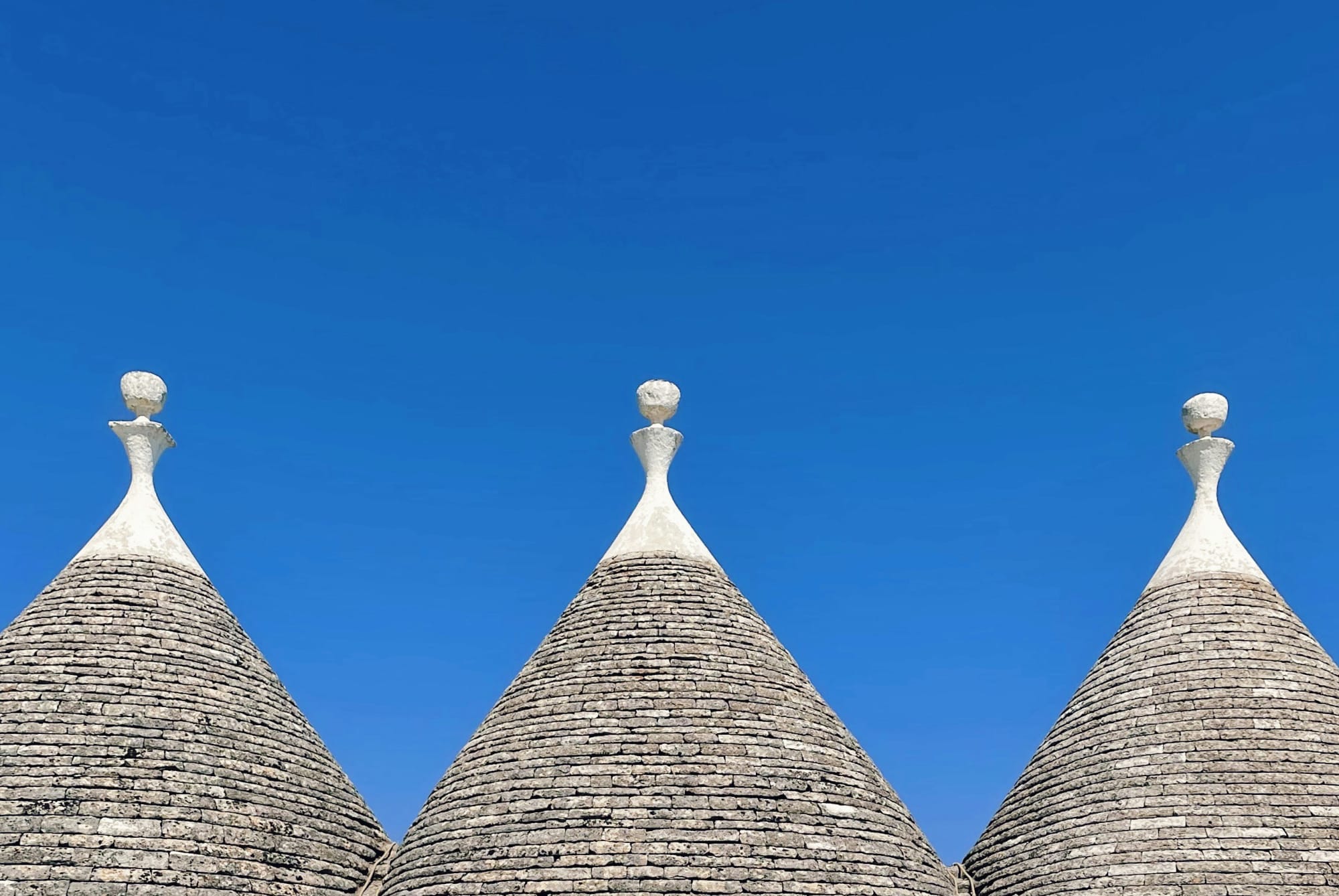 Trullo, a typical Apulian construction house. 