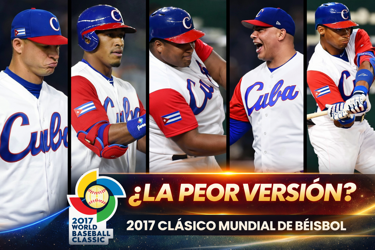 Historia de Cuba en Clásicos Mundiales: 2017¿la peor edición