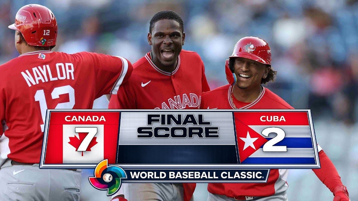 Clásico Mundial 2026 | Canadá hace historia y deja a Cuba fuera de la segunda ronda por primera vez