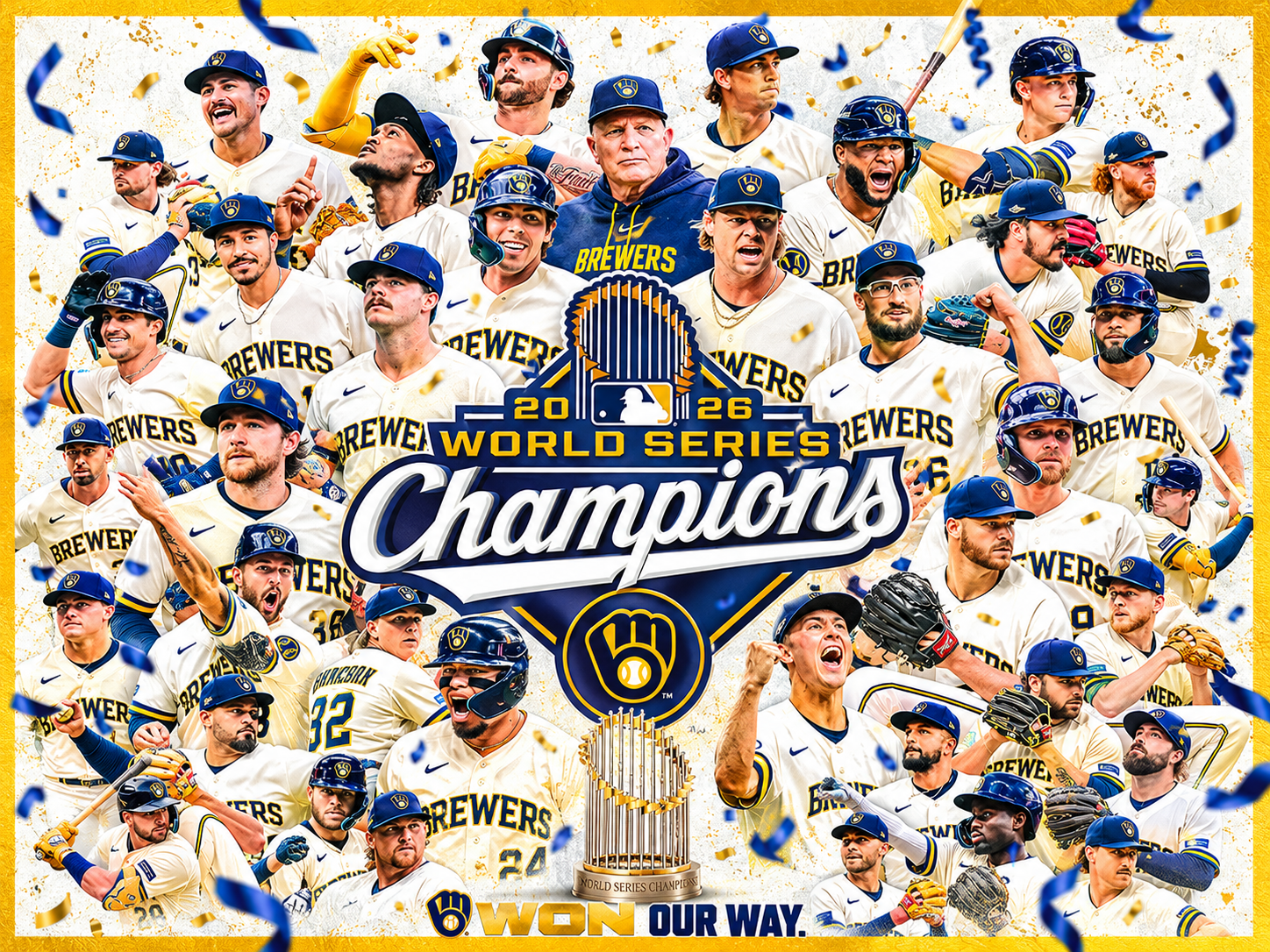 Serie Mundial 2026 | ¡Milwaukee hace historia! Los Brewers conquistan su primera Serie Mundial tras derrotar a Tampa Bay en cinco juegos