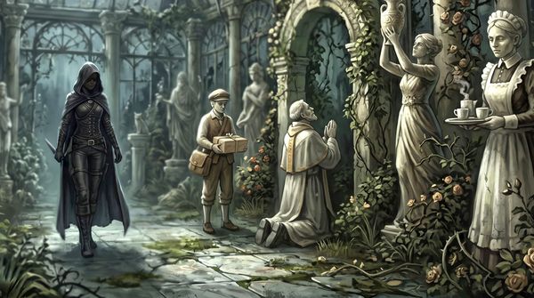 The Assassin and the Marble Garden