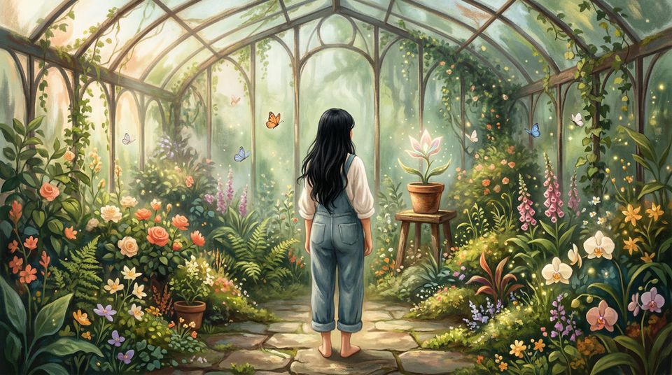 The Secret That Lived in the Strange Garden