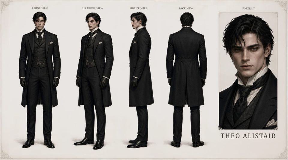 Theo Alistair from The Bride of Alistair House