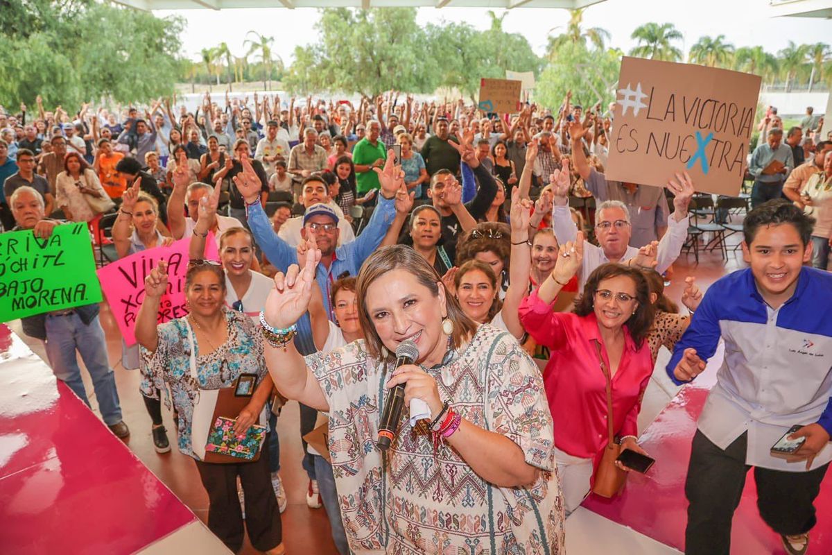 Ungen a Xóchitl Gálvez como candidata única en el Frente.