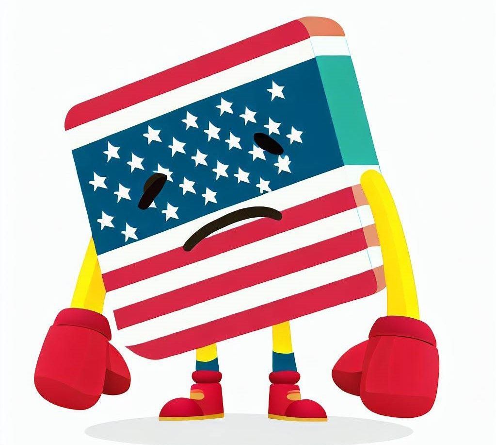 Fitch rebaja la calificación crediticia de Estados Unidos.