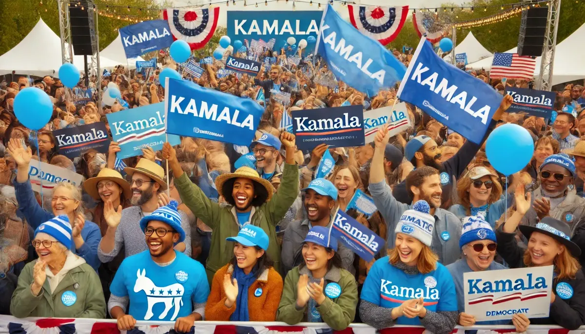 Kamala Harris es ahora la presumiblemente la nominada del partido demócrata