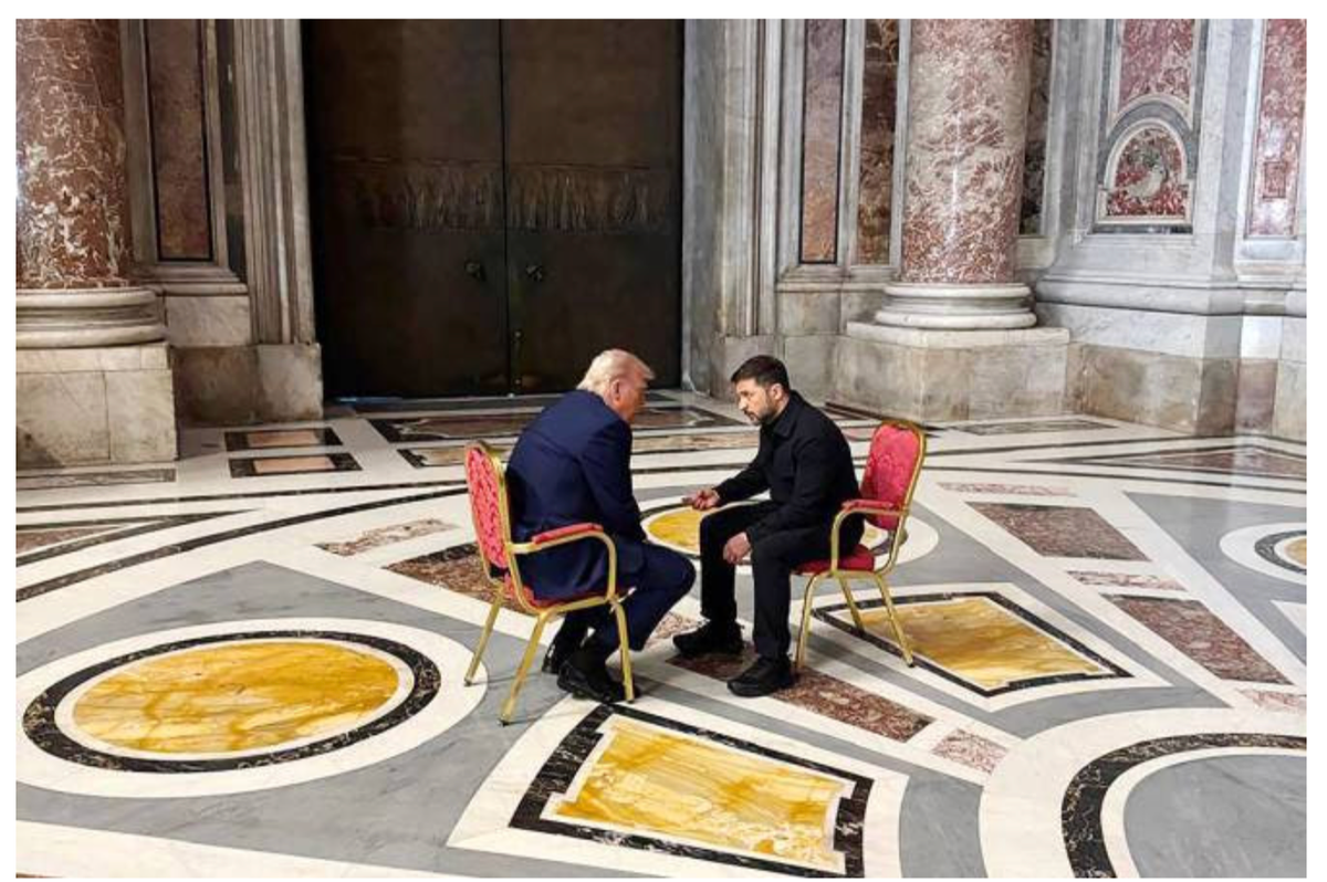 ¿Una tregua en el Vaticano? Trump y Zelensky coinciden en el adiós al Papa