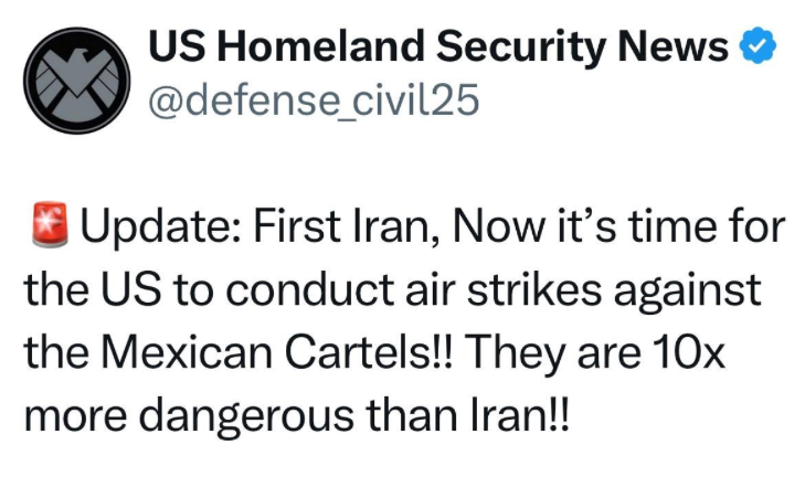 México, en la misma lista que Irán y Corea del Norte: ya está en el radar bélico de Estados Unidos.